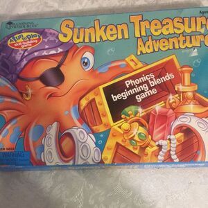Sunken Treasure Adventure Phonics Game - Orange